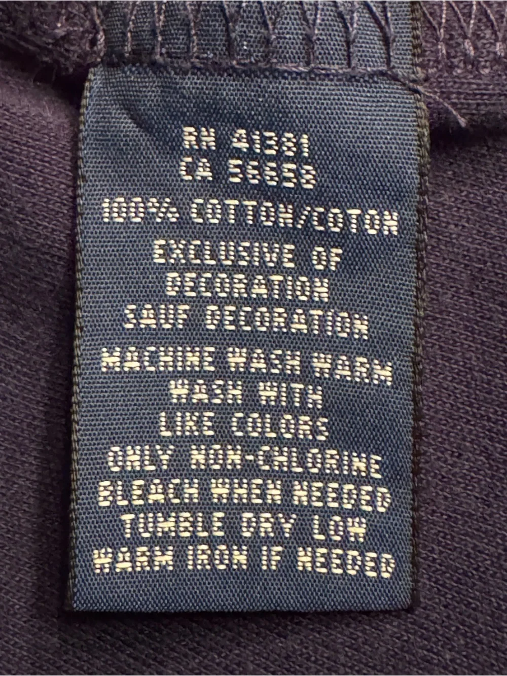 Ralph Lauren Navy Polo Shirt with Button Placket. Size L.